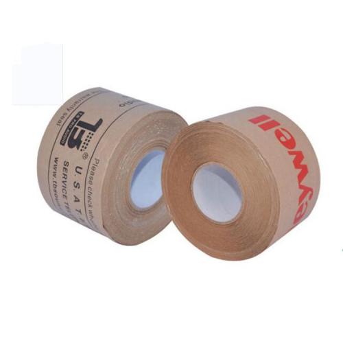 100% recyclable water activated brown kraft paper tape for carton sealing