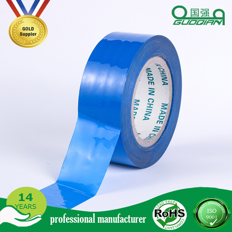 High Adhesive Blue Packaging Tape Waterproof For Industrial Merchandise Wrapping