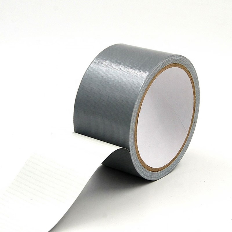  Easy Tear Tape Silver Cloth Duct Tape General Purpose Duct Cloth Tape Adhesive Tape Packing Tape