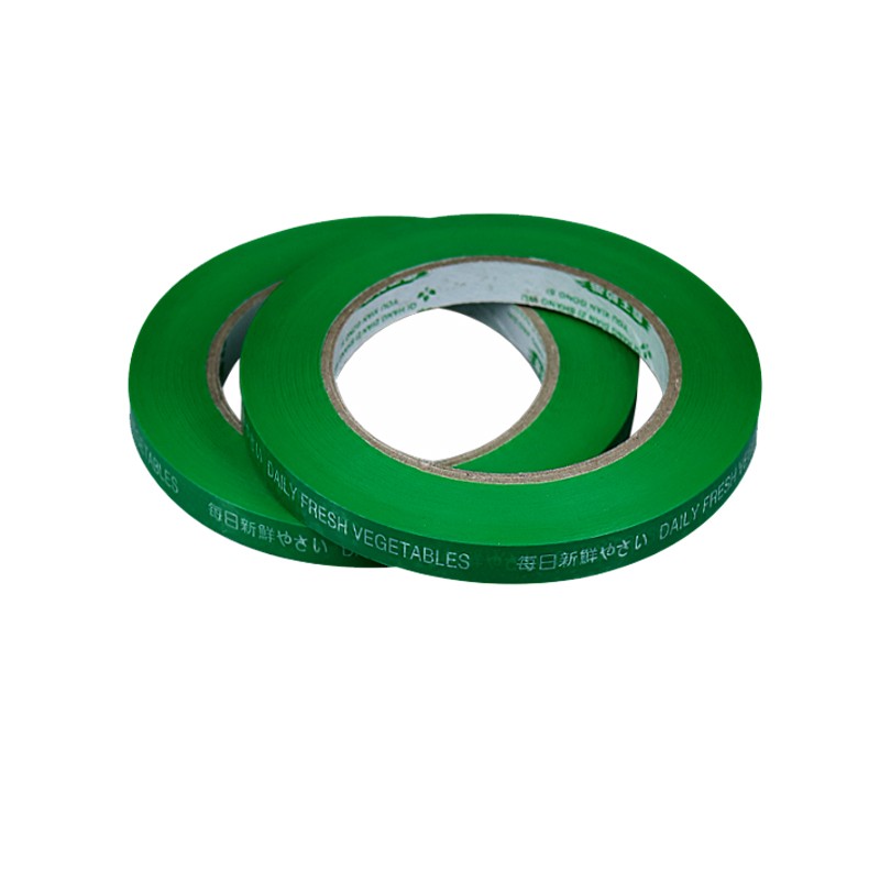 Color Binding and Packing Vegetable Tape Environmental Protection Supermarket Vegetable Binding Tape