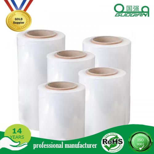 Commercial Non Adhesive Transparent Stretch Film 20 Mic Thickness For Packing