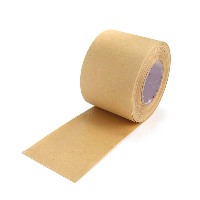 Recyclable Water Activated Brown Strong Adhesive Kraft Paper Tape for Packaging