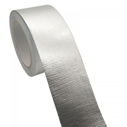 Reinforced Aluminum Foil Tape 3.3mils Single Side Aluminum Tape Heat Resistance