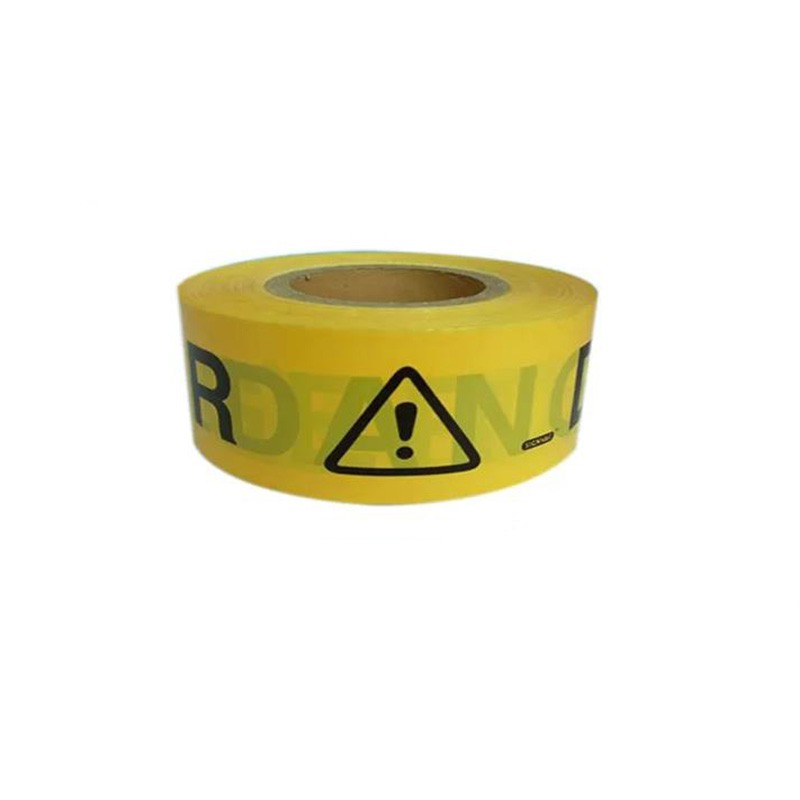 Underground Caution PE Warning Tape Double Color with Strong Adhesive