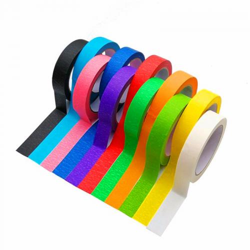 Colorful Paint Masking DIY Sticker Tape for Furniture , Window